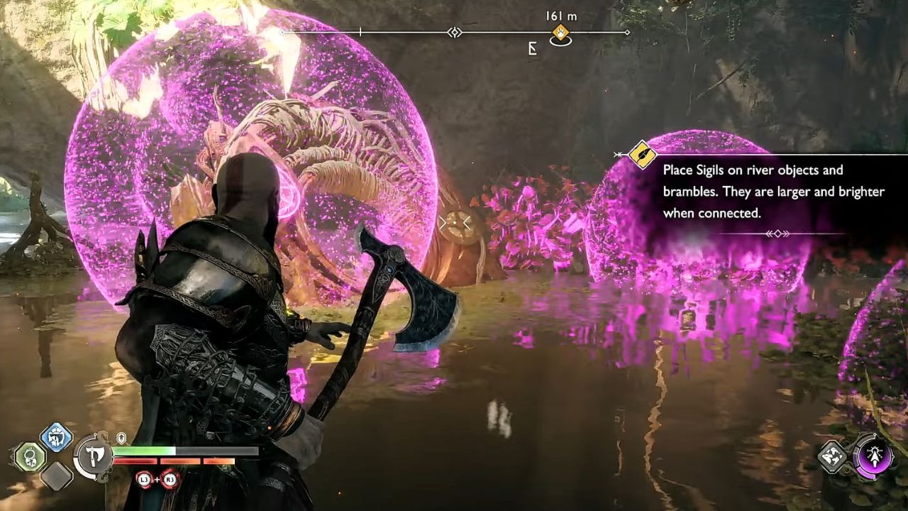 How to place Sigils on river objects and brambles? – God of War: Ragnarok cover