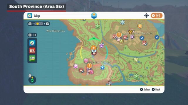 Recorrido por las ubicaciones de las estacas de Pokémon Escarlata y Violeta