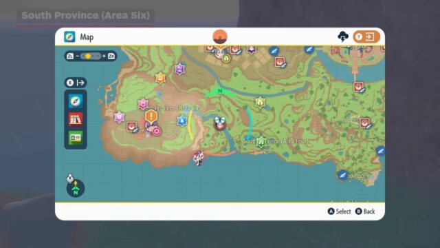 Recorrido por las ubicaciones de las estacas de Pokémon Escarlata y Violeta