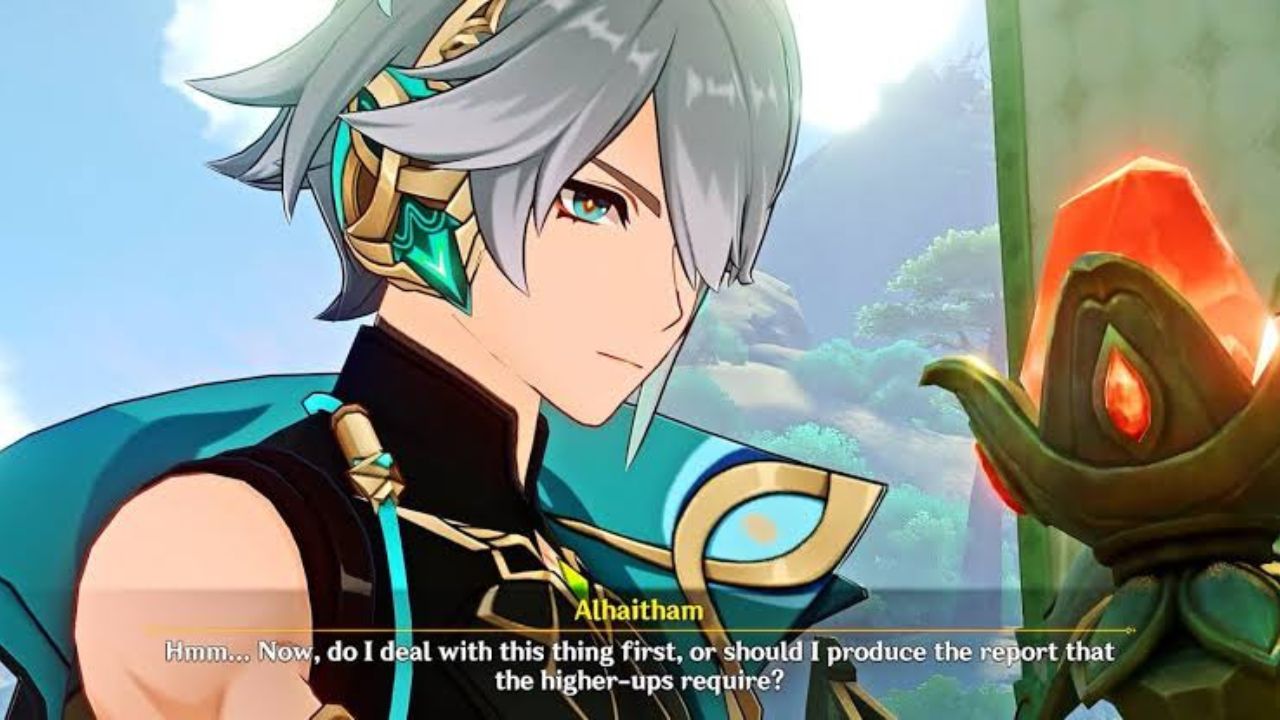 Genshin Impact Alhaitham’s Elemental Skill Revealed in New Leak cover