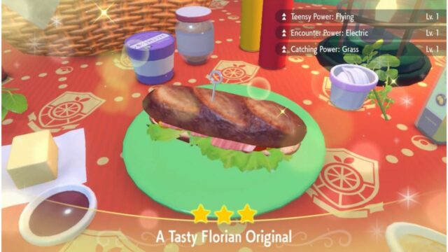 Pokemon Scarlet and Violet Sandwich Guide: Recipe, Ingredients, and More