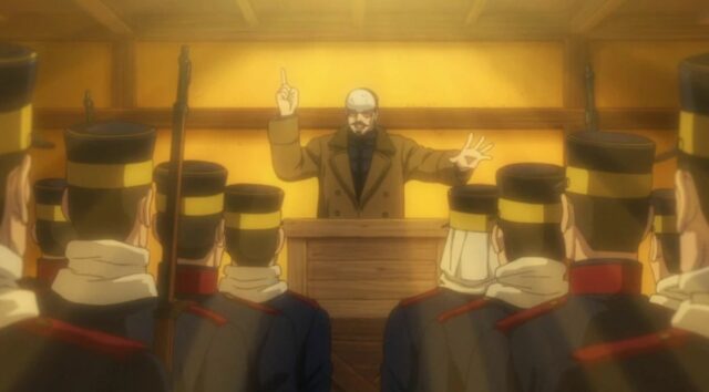 Who is the main antagonist in Golden Kamuy and why?