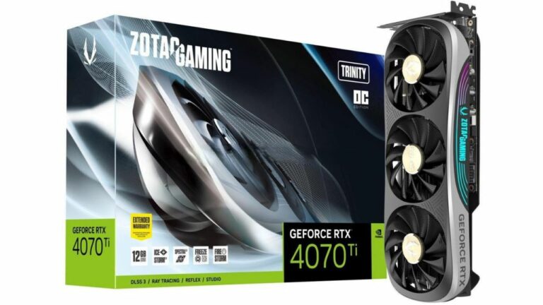 ZOTAC to Launch its Custom RTX 4070 Ti AMP & Trinity Series GPUs