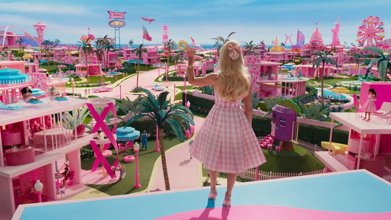 Life’s Pink and Plastic in Greta Gerwig’s Barbie 2023 Trailer cover