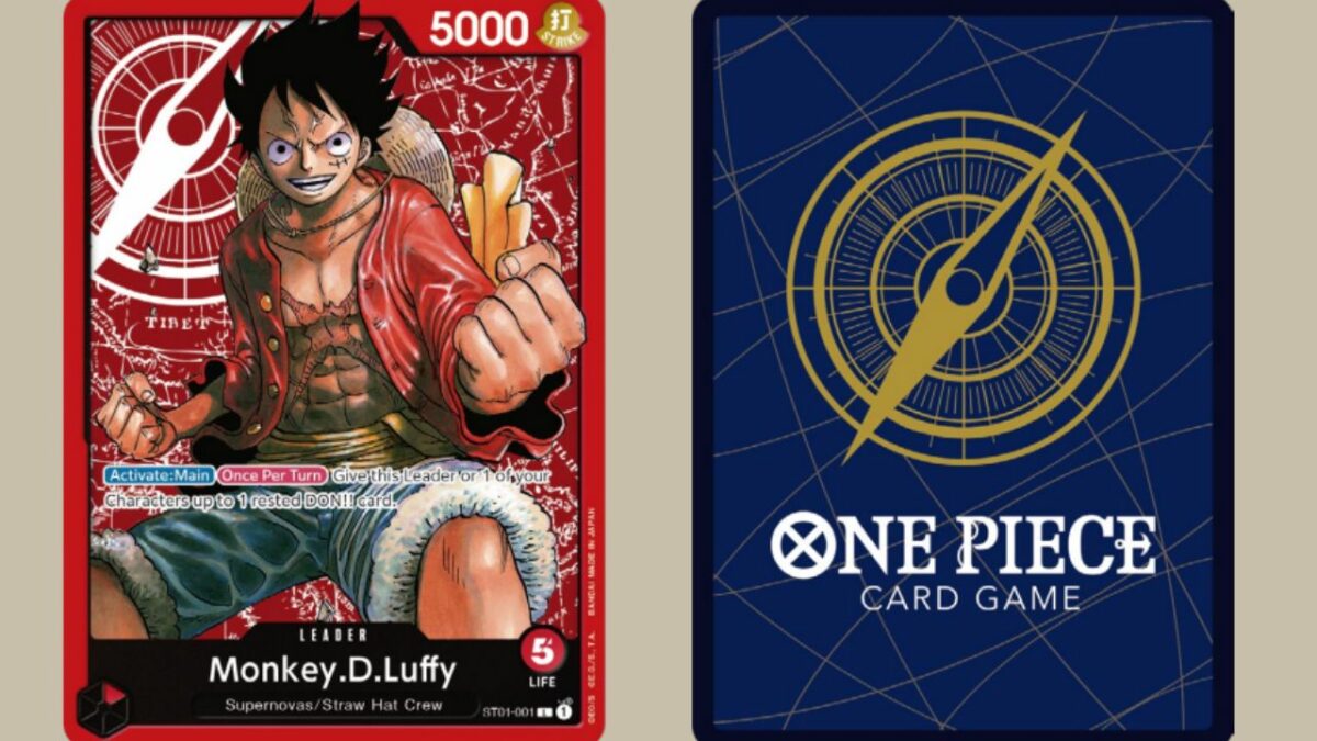 How do you play the One Piece trading card game?