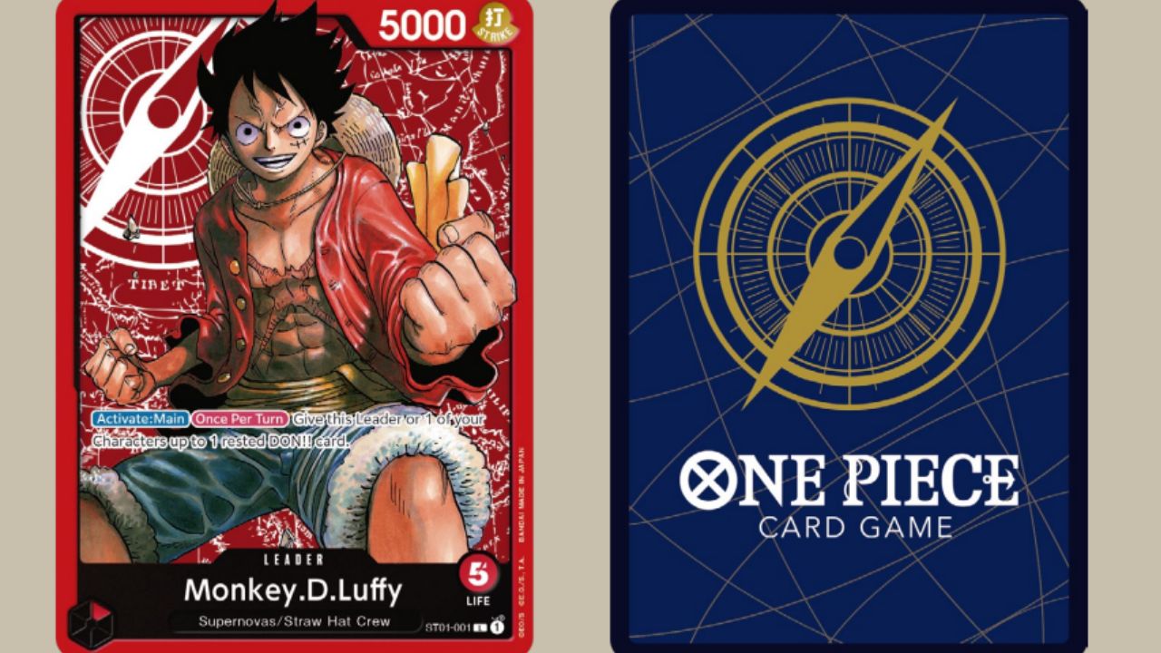 Wie spielt man das Sammelkartenspiel One Piece?