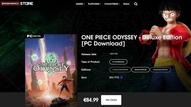 Alles Wissenswerte über den Vorbestellerbonus für One Piece Odyssey