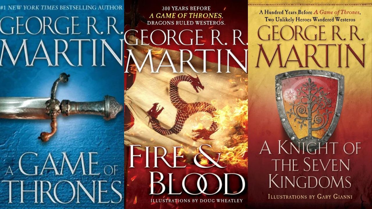 Game Of Thrones Chronological And Publication Book Order