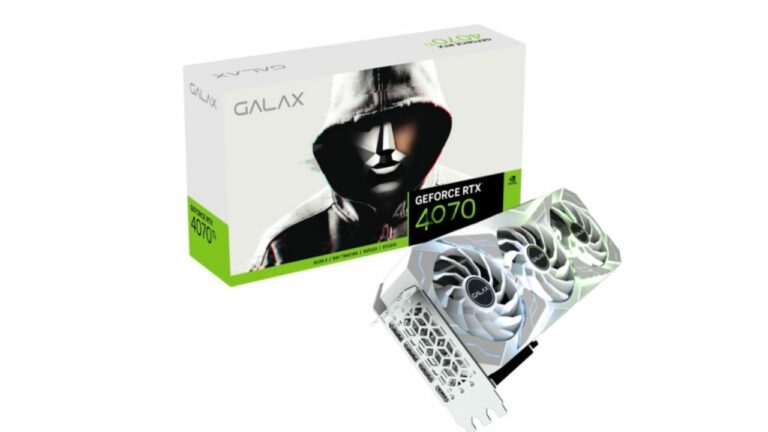 GALAX Product Mistakenly Mentions Both RTX 4070 Ti & RTX 4070 Cards