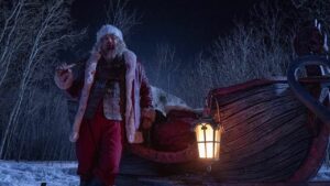 O thriller de Natal de David Harbour, Violent Nights, já está sendo transmitido