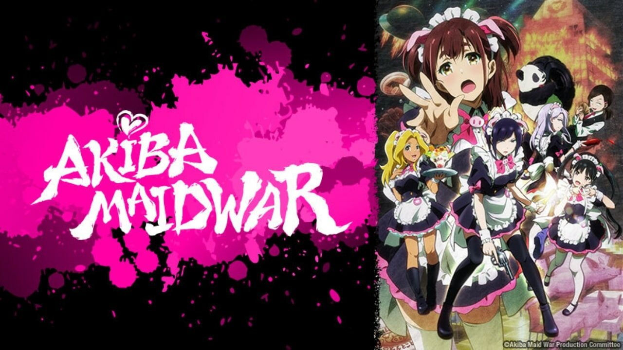 HIDIVE streamt englisch synchronisierte Episoden für das Cover von „Akiba Maid War“.