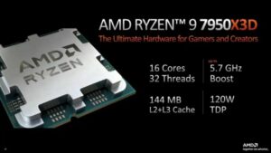 AMD Ryzen 9 7900X3D reported to have 6 active cores in each chiplet