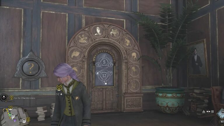 Una guía para abrir el rompecabezas de las puertas numeradas en Hogwarts Legacy.