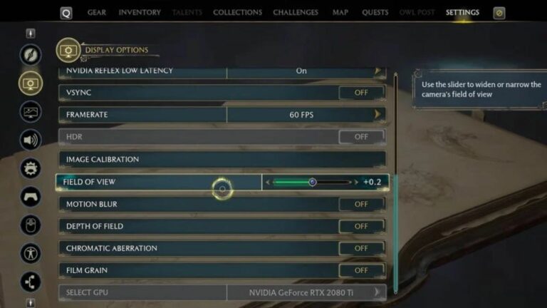 How to get the best camera settings in Hogwarts Legacy? 