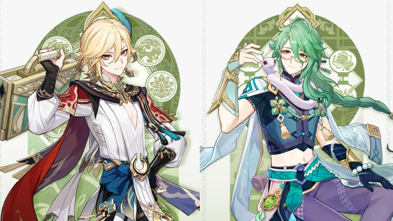 Genshin Impact 3.6 Leaks reveal new Characters Baizhu and Kaveh cover