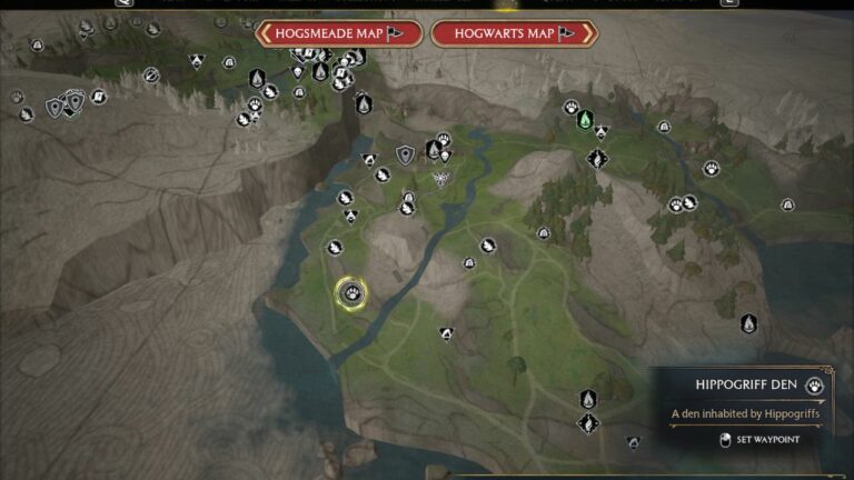 Hogwarts Legacy Guide: All the Hippogriff Den Locations