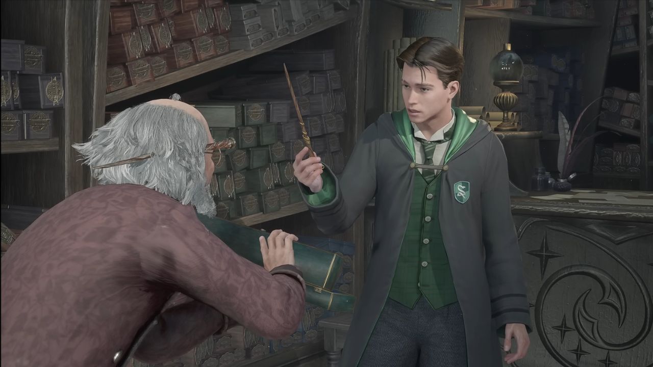 What does wand flexibility do in Hogwarts Legacy? Can you change it? cover
