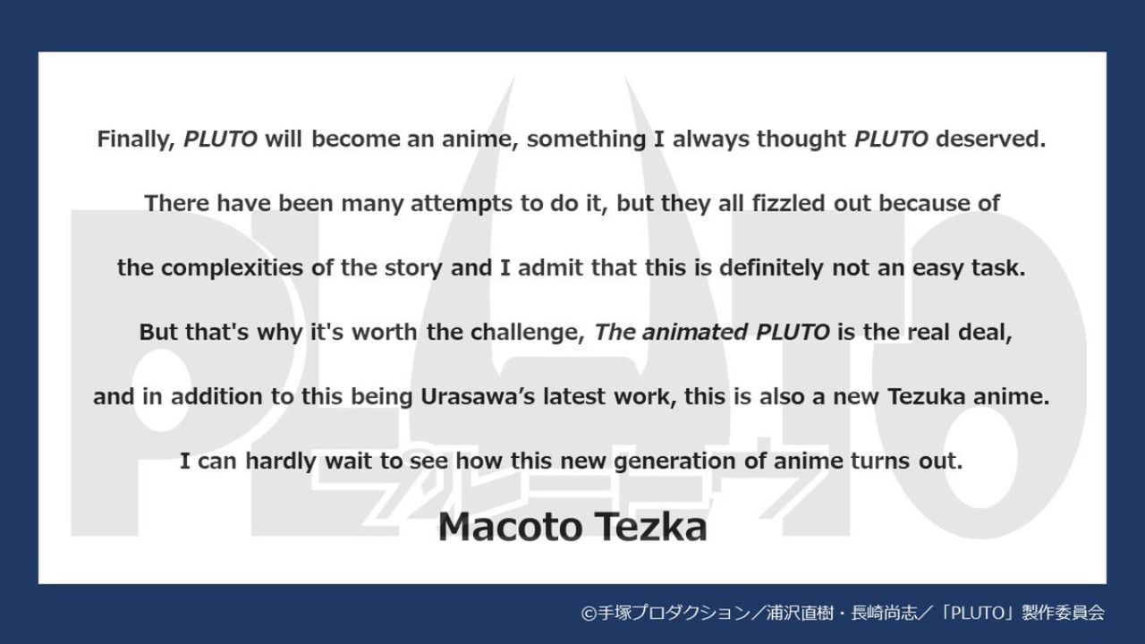 Pluto Anime Confirmed To Release In 2023 With Sneak Peek Video