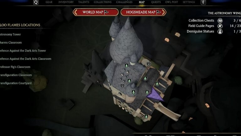 A Guide to Finding All 16 Daedalian Keys – Hogwarts Legacy