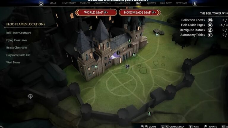 A Guide to Finding All 16 Daedalian Keys – Hogwarts Legacy