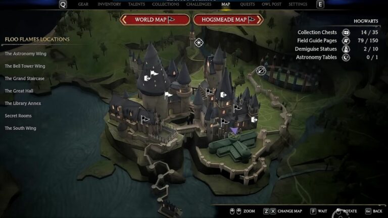 A Guide to Finding All 16 Daedalian Keys – Hogwarts Legacy