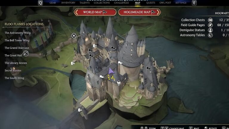 A Guide to Finding All 16 Daedalian Keys – Hogwarts Legacy