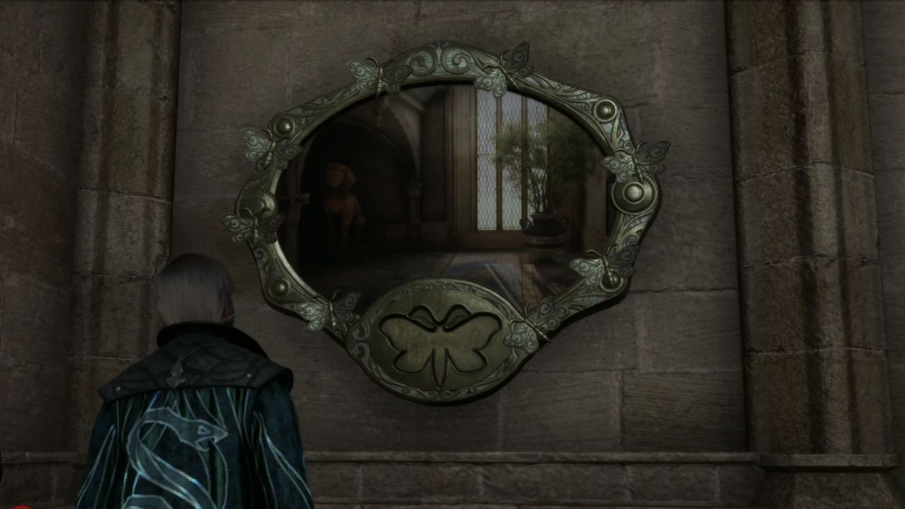 Hogwarts Legacy: todas las ubicaciones de los espejos de polilla en la portada del castillo de Hogwarts