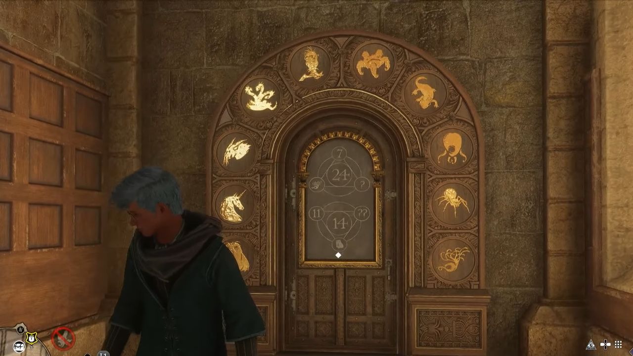 Guide for Hogwarts Legacy door puzzles: How to solve the numbered animal door puzzles cover