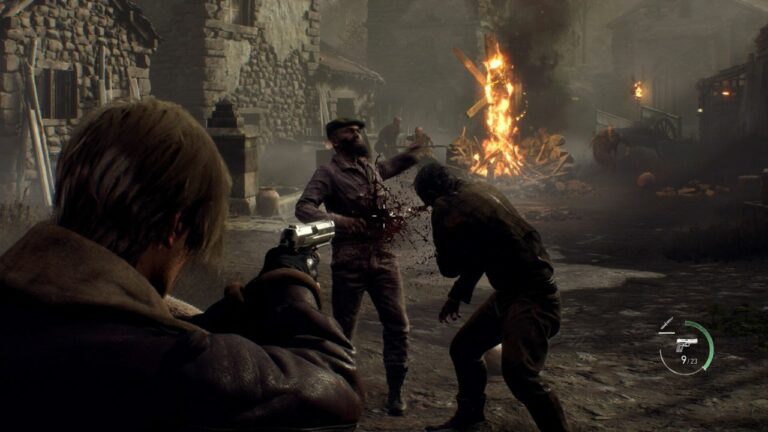 Resident Evil 4 Remake Gameplay Footage Features Scenes from Chapter 5