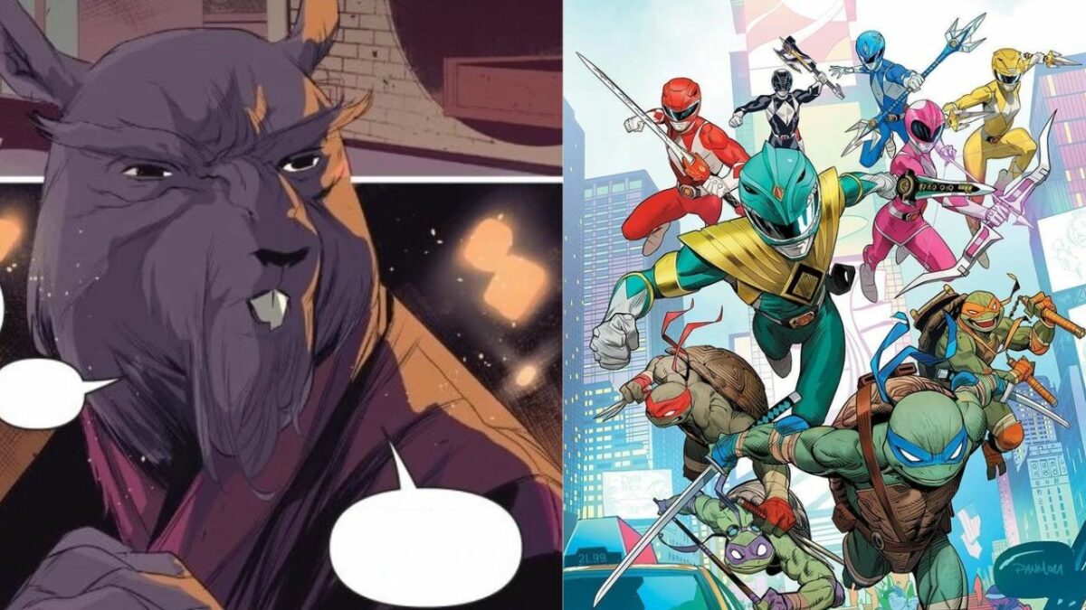 Splinter Leads Power Rangers in Epic Rangers X Ninja Turtles Crossover