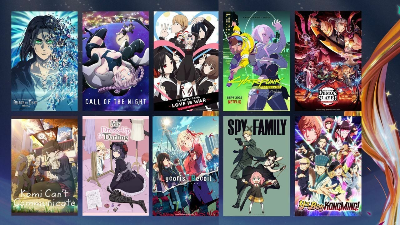 Crunchyroll アニメアワード 2023 – 全受賞者の完全なリストの表紙