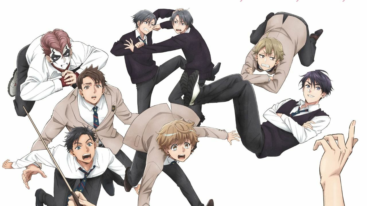 Cover des neuen Anime-Regisseurs „Kawagoe Boys Sing Helmed by Brothers Conflict“.