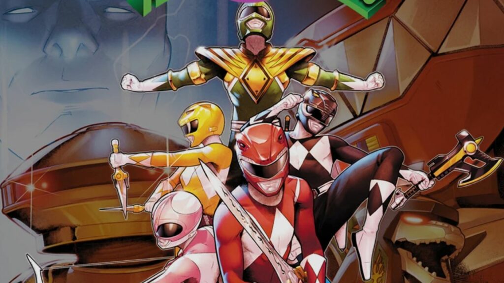 Power Ranger Merged Splinter Leads the Power Rangers in Epic Crossover Event