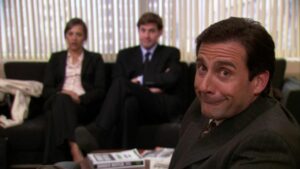Well, It Seems You Can Never Take Michael Scott Out of Steve Carell!