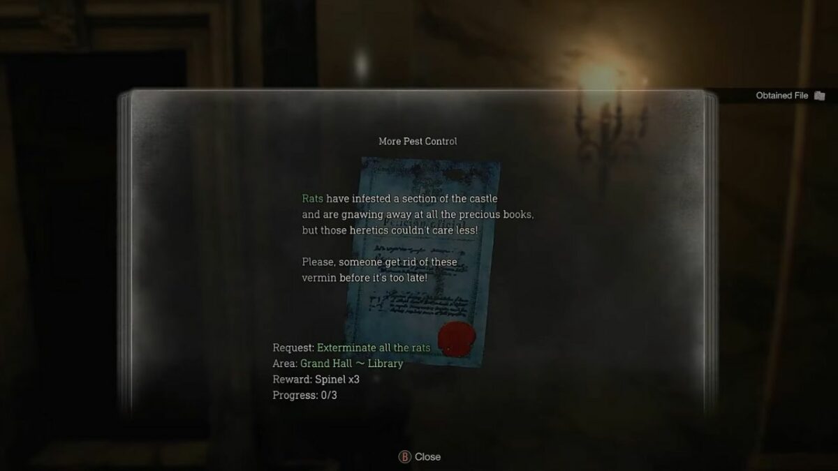 Guide to Complete "More Pest Control" Request - Resident Evil 4 Remake