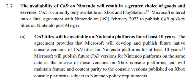 Call of Duty games set to come back to Nintendo, as per Microsoft
