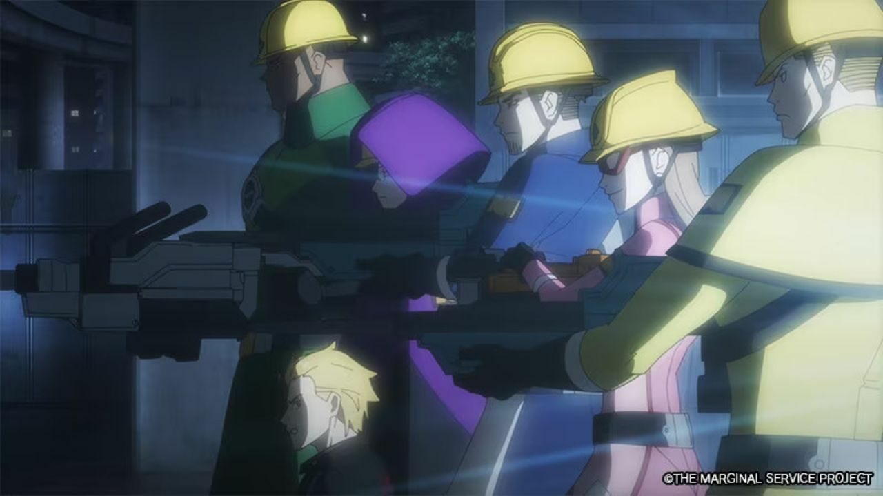 The Marginal Service – Anime original do diretor de SAO Gun Gale