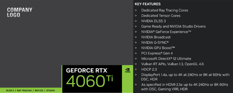 Nvidia RTX 4050 set to be an “entry-level” desktop GPU with 6GB VRAM