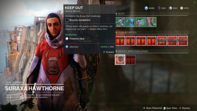 Destiny 2 developers tweak difficulty and Commendation system 