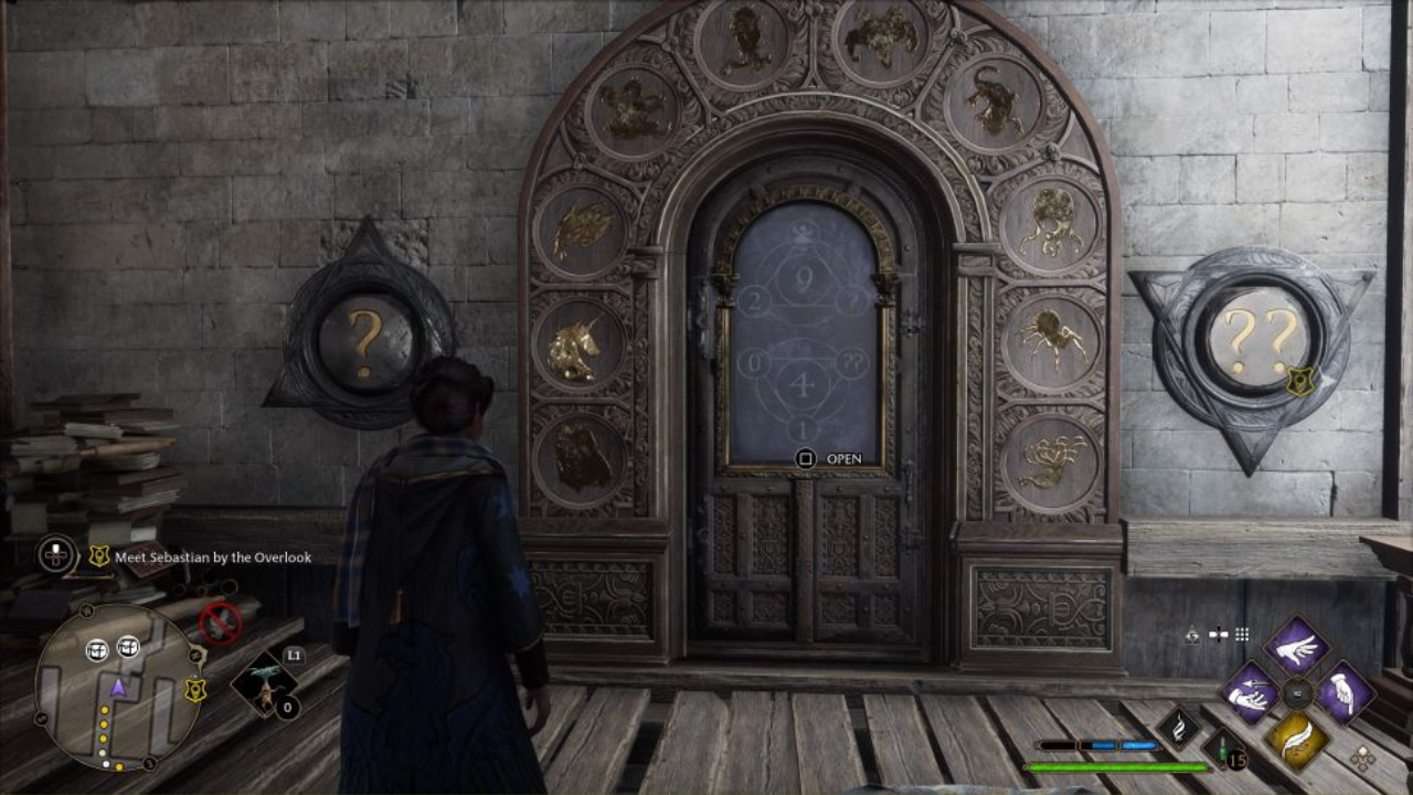 Головоломка открыть дверь. Алохомора Hogwarts Legacy. Hogwarts Legacy двери. Дверь. Хогвартс Легаси головоломка с дверью.
