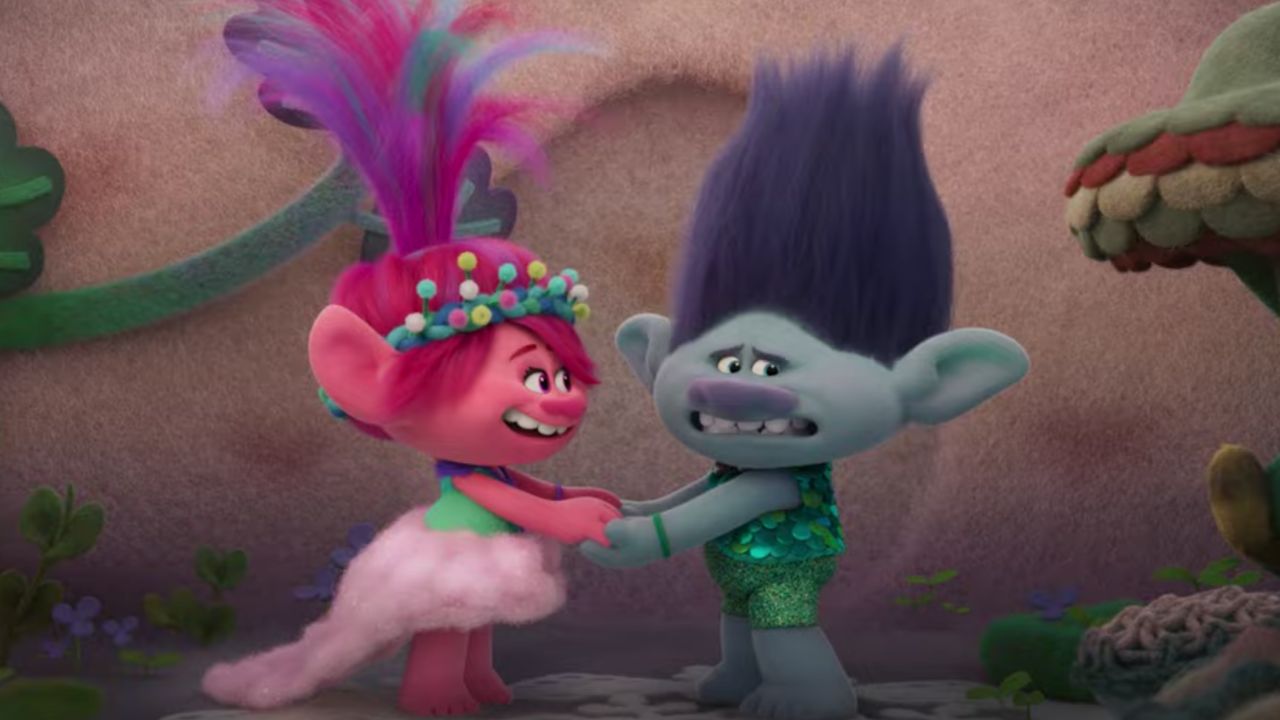 Queen Poppy & Branch Return in Trolls 3 Trailer with Pop-tastic Music cover