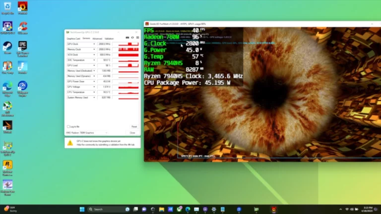 AMD Radeon 780M RDNA 3 iGPU em Phoenix APUs foi comparado