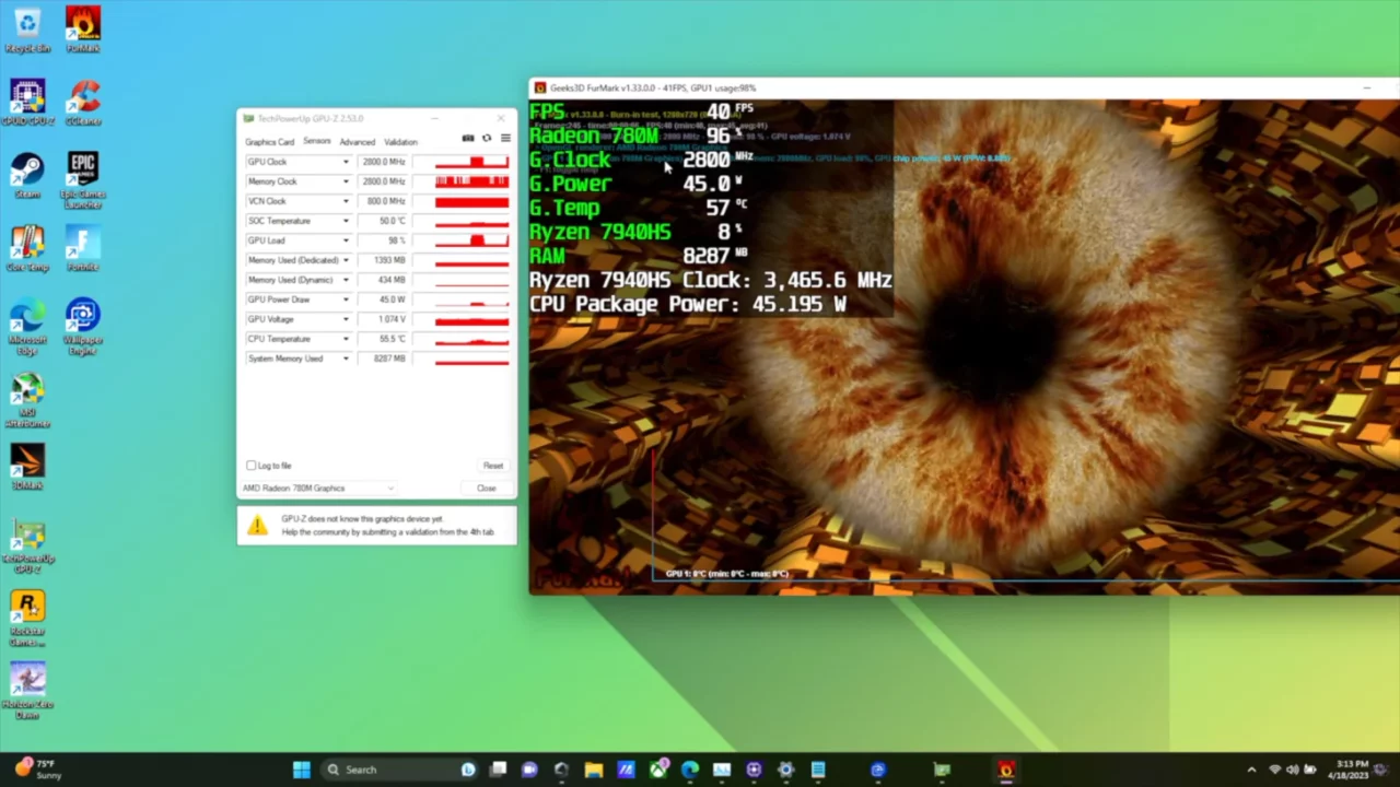 AMD Radeon 780M iGPU Compared to GTX 1650 Ti Max-Q & RTX 2050 dGPU cover