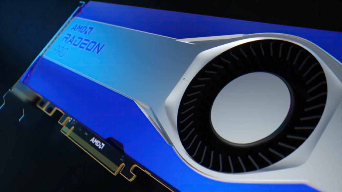 RDNA 7900 GPU가 탑재된 AMD Radeon Pro W3 그래픽 카드 발견