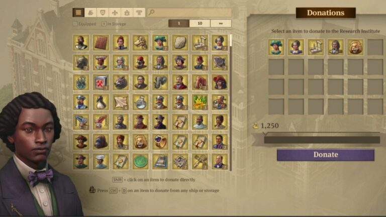 Everything You Need to Know About Character Items in Anno 1800