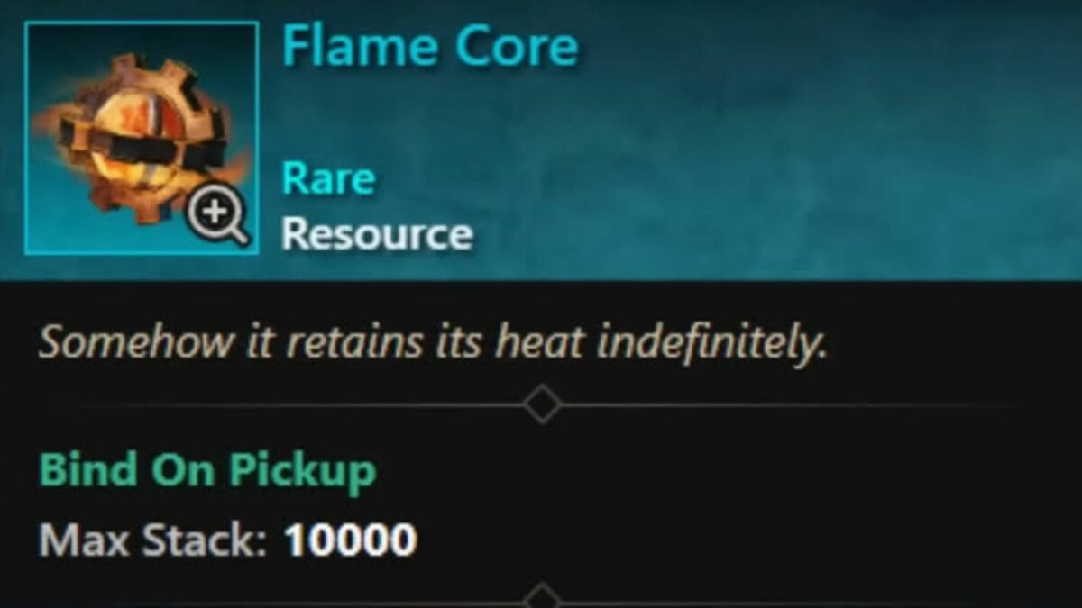 Easy Guide to Farm Flame Cores and Locate Flame Core Forge - New World