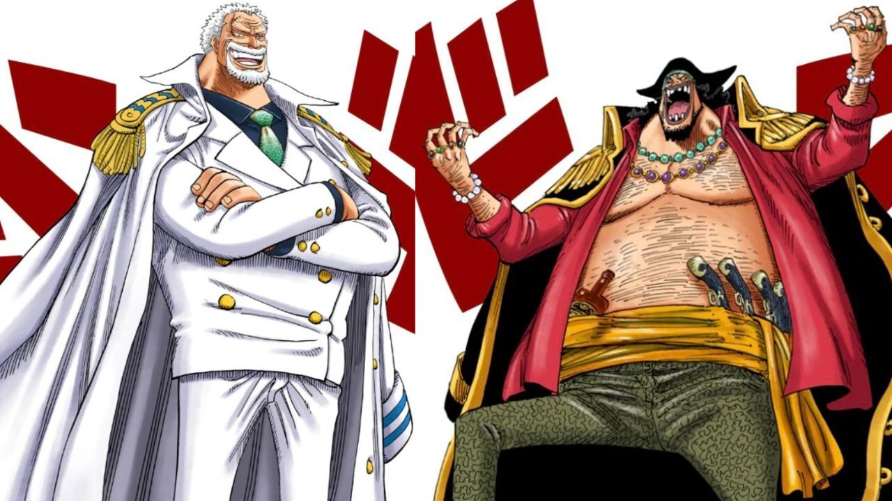 One Piece: Can Garp beat Blackbeard and rescue Koby from the evil pirate? cover