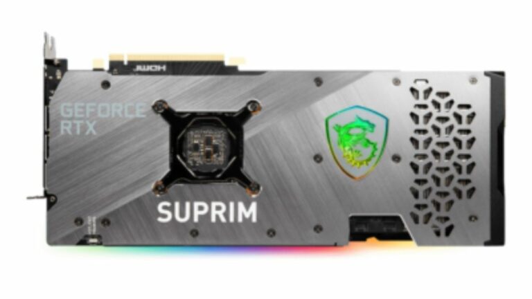  MSI releases SUPRIM cooler equipped GeForce RTX 3060 Ti Super 3X
