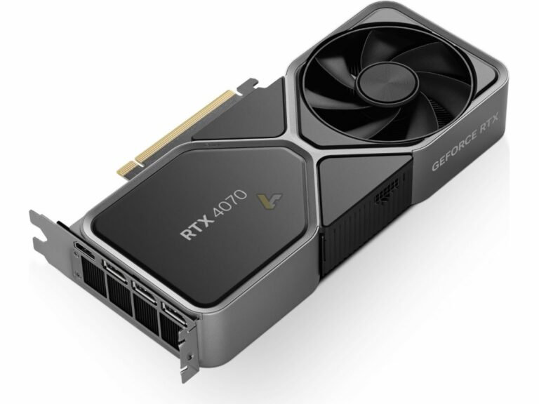 NVIDIA、4070GB VRAM 搭載の GeForce RTX 12 GPU を 599 ドルで発売