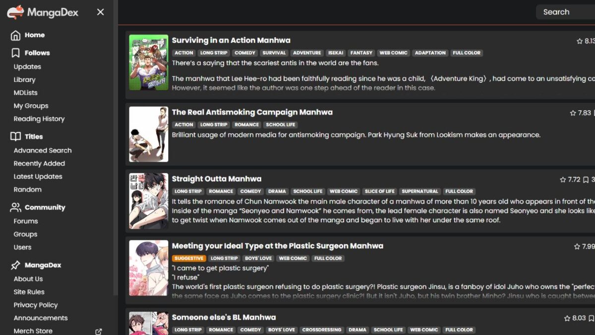 The Best Extensions in Tachiyomi for Manhwa Ranked!